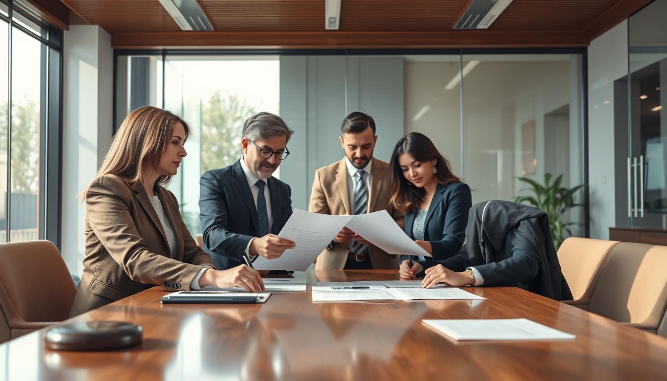 Family elder care planning discussion